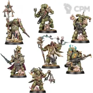 Описание картинки Space Marine Heroes Series 3 (Death Guard) от Kiryxa по цене 5 500руб | Свободный Рынок Миниатюр - СРМ