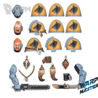 Описание картинки Space Wolves Primaris Upgrades от WARP Master по цене 680руб | Свободный Рынок Миниатюр - СРМ