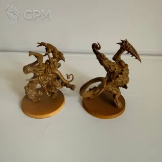 Описание картинки Chaos Spawn (40K,AoS) от fuseddisplay по цене 400руб | Свободный Рынок Миниатюр - СРМ
