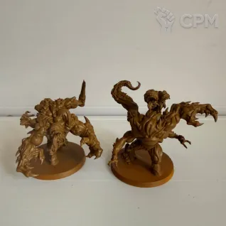 Описание картинки Chaos Spawn (40K, AoS) от fuseddisplay по цене 400руб | Свободный Рынок Миниатюр - СРМ