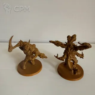 Описание картинки Chaos Spawn (40K, AoS) от fuseddisplay по цене 400руб | Свободный Рынок Миниатюр - СРМ