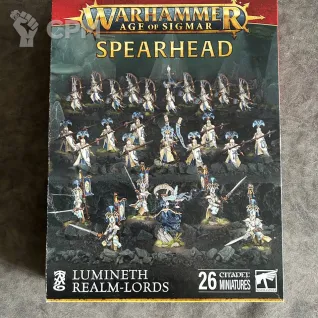 Описание картинки Lumineth Realm-lords Spearhead #1 от OokamiEq по цене 10 500руб | Свободный Рынок Миниатюр - СРМ