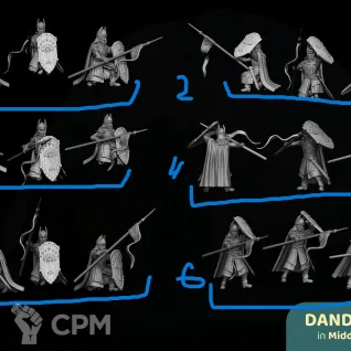 Описание картинки Spearman 2 от Brutality по цене 200руб | Свободный Рынок Миниатюр - СРМ