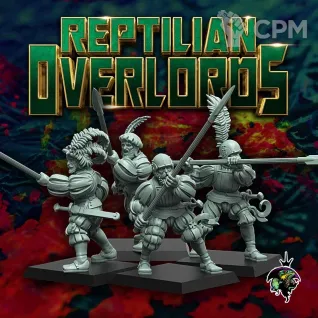 Описание картинки State Troops / Halberdiers / Spearmen - 10 Штук от MrMetalHorror по цене 1 500руб | Свободный Рынок Миниатюр - СРМ