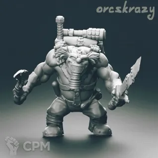 Описание картинки Specials Ork 6 шт. от Бруталити по цене 1 500руб | Свободный Рынок Миниатюр - СРМ