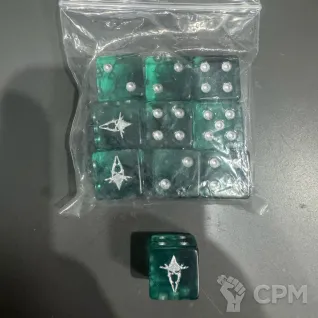Описание картинки Spectral Knight Dice от Logan03 по цене 2 500руб | Свободный Рынок Миниатюр - СРМ