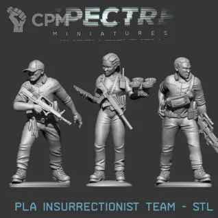 Описание картинки PLA Team от Manufactorum76 по цене 450руб | Свободный Рынок Миниатюр - СРМ