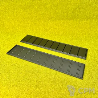 Описание картинки Movements tray для баз 25х50мм 10х1 (1шт) от Миниатюры и фигурки по цене 100руб | Свободный Рынок Миниатюр - СРМ