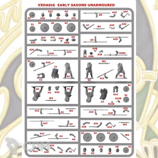 Описание картинки VXDA016 Early Saxon Unarmoured Warriors от Base 28 по цене 4 500руб | Свободный Рынок Миниатюр - СРМ