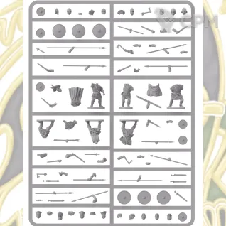 Описание картинки VXDA017 Early Saxon Armoured Warriors от Base 28 по цене 4 500руб | Свободный Рынок Миниатюр - СРМ