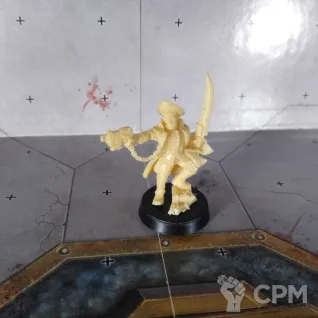 Описание картинки Astra Militarum: Commissar от Vstrechnyi по цене 200руб | Свободный Рынок Миниатюр - СРМ