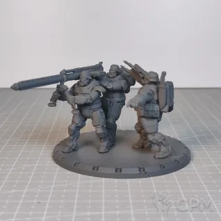 Описание картинки LASER TANK-HUNTER SQUAD от Ded Semen по цене 1 500руб | Свободный Рынок Миниатюр - СРМ