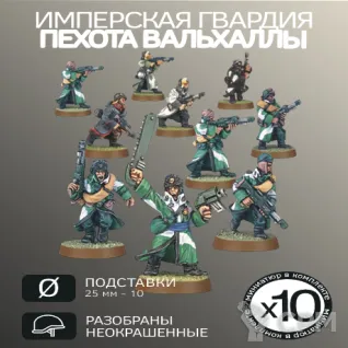 Описание картинки Ударные отряды Вальхаллы | Valhalla Shock Troops от W1L50n по цене 1 100руб | Свободный Рынок Миниатюр - СРМ