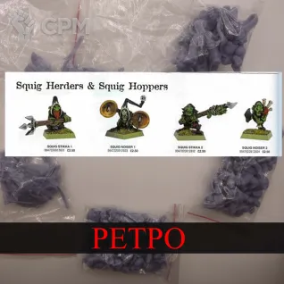 Описание картинки Squig Herders от White Rhino по цене 499руб | Свободный Рынок Миниатюр - СРМ