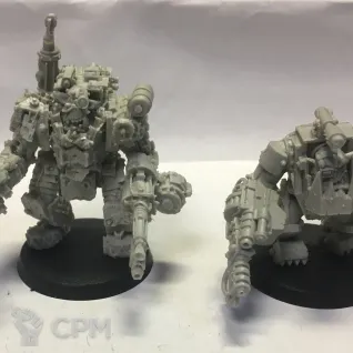 Описание картинки Orc Juggernaut Mecha-Armour от  по цене 500руб | Свободный Рынок Миниатюр - СРМ