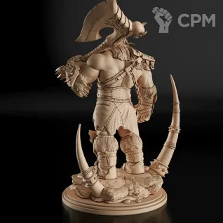Описание картинки Grommash Hellscream Фигурка (World of Warcraft) от GAS3TXD  по цене 4 600руб | Свободный Рынок Миниатюр - СРМ