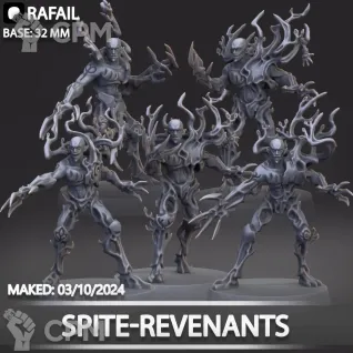 Описание картинки Spite-Revenants 5шт. от Studio Cockatoo по цене 1 500руб | Свободный Рынок Миниатюр - СРМ