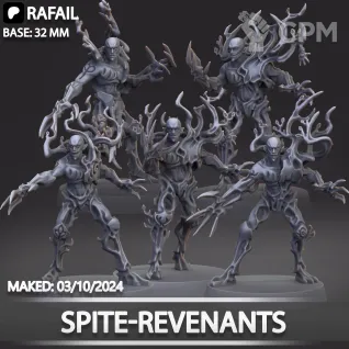 Описание картинки Spite-Revenants от Naggaroth Night по цене 300руб | Свободный Рынок Миниатюр - СРМ