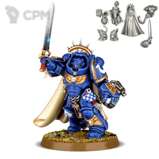 Описание картинки Captain in Gravis Armour DARK IMPERIUM от Red Rooster по цене 715руб | Свободный Рынок Миниатюр - СРМ