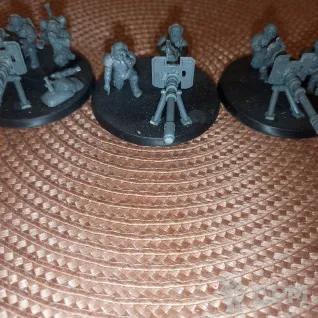 Описание картинки Cadian Heavy Weapon Squad от Gy80 по цене 1 700руб | Свободный Рынок Миниатюр - СРМ