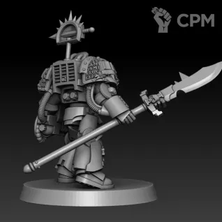 Описание картинки Brotherhood Terminator Squad от MrMetalHorror по цене 900руб | Свободный Рынок Миниатюр - СРМ