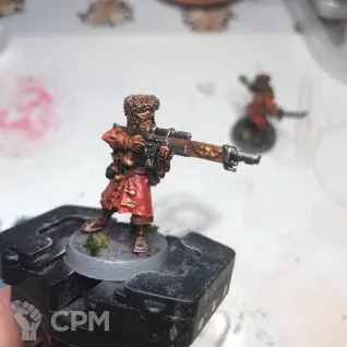 Описание картинки Vostroyan Guardsmen 4 от Stark Foundry по цене 310руб | Свободный Рынок Миниатюр - СРМ