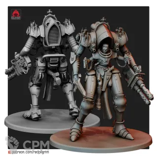 Описание картинки Paragon Warsuits от Печатный подвальчик по цене 770руб | Свободный Рынок Миниатюр - СРМ