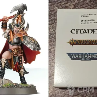 Описание картинки Darkoath Warqueen от WarhammerBaby по цене 4 750руб | Свободный Рынок Миниатюр - СРМ