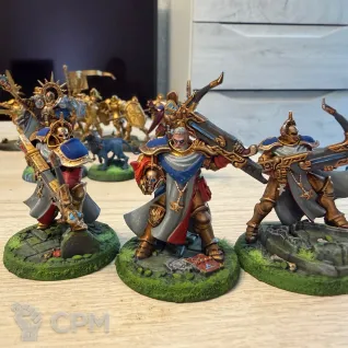 Описание картинки Армия Stormcast Eternals от DimaSympuls по цене 35 000руб | Свободный Рынок Миниатюр - СРМ