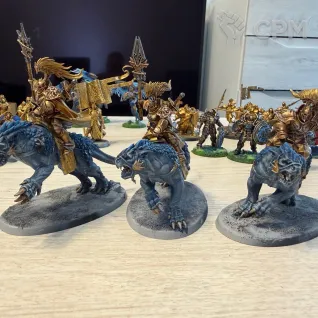Описание картинки Армия Stormcast Eternals от DimaSympuls по цене 35 000руб | Свободный Рынок Миниатюр - СРМ
