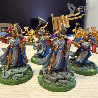 Описание картинки Армия Stormcast Eternals от DimaSympuls по цене 35 000руб | Свободный Рынок Миниатюр - СРМ