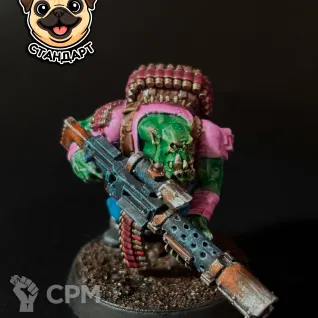 Описание картинки Покрас миниатюр от Pugs Paint Studio по цене 500руб | Свободный Рынок Миниатюр - СРМ