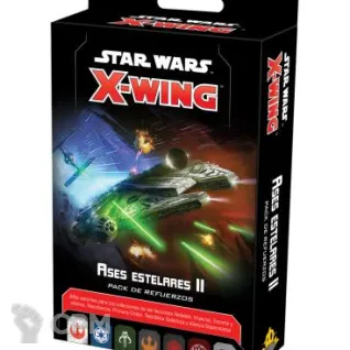 Описание картинки Star Wars X-Wing 2.0: Hotshots and Aces II (на испанском) (предзаказ) от Mini Wargame по цене 4 950руб | Свободный Рынок Миниатюр - СРМ