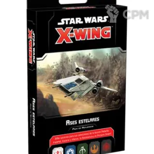 Описание картинки Star Wars X-Wing 2.0: Hotshots and Aces (на испанском) (предзаказ) от Mini Wargame по цене 2 450руб | Свободный Рынок Миниатюр - СРМ
