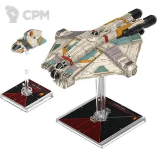 Описание картинки Star Wars X-Wing 2.0: Ghost (на испанском) (предзаказ) от Mini Wargame по цене 4 950руб | Свободный Рынок Миниатюр - СРМ