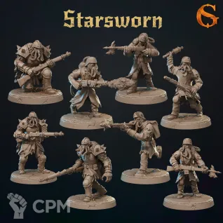 Описание картинки Starsworn от Manufactorum76 по цене 1 280руб | Свободный Рынок Миниатюр - СРМ