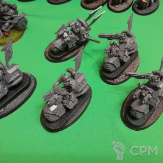 Описание картинки Армия Dark Angels Ravenwing от Jazz по цене 26 000руб | Свободный Рынок Миниатюр - СРМ