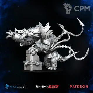 Описание картинки Maulerfiend от Studio Cockatoo по цене 2 178руб | Свободный Рынок Миниатюр - СРМ