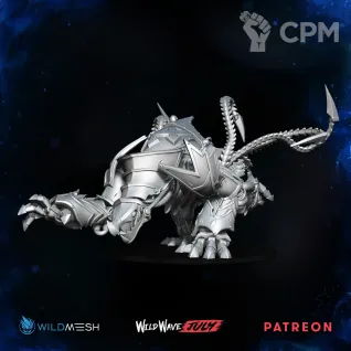 Описание картинки Maulerfiend от Studio Cockatoo по цене 2 178руб | Свободный Рынок Миниатюр - СРМ