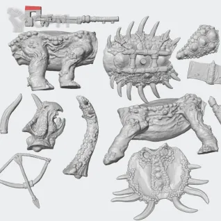 Описание картинки Stegadon 5th Edition от White Rhino по цене 1 199руб | Свободный Рынок Миниатюр - СРМ