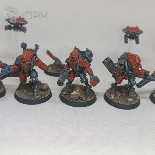Описание картинки Kill Team: XV26 Stealth Battlesuits от Kirill Mezh по цене 15 000руб | Свободный Рынок Миниатюр - СРМ