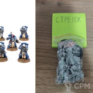 Описание картинки Sternguard Veterans Leviathan (Литье) от Барахолка CTPEJIKA по цене 1 200руб | Свободный Рынок Миниатюр - СРМ