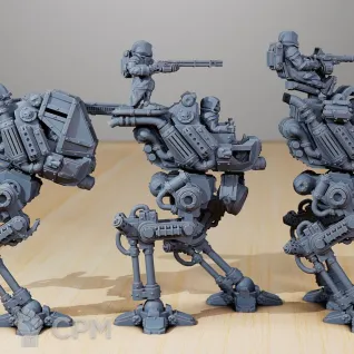 Описание картинки Scavenger Scout Walker от WebWay 3D по цене 4 086руб | Свободный Рынок Миниатюр - СРМ