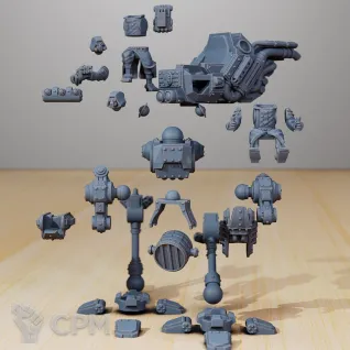 Описание картинки Scavenger Scout Walker от WebWay 3D по цене 4 086руб | Свободный Рынок Миниатюр - СРМ