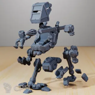 Описание картинки Scavenger Scout Walker от WebWay 3D по цене 4 086руб | Свободный Рынок Миниатюр - СРМ