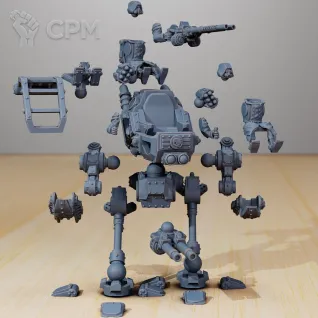 Описание картинки Scavenger Scout Walker от WebWay 3D по цене 4 086руб | Свободный Рынок Миниатюр - СРМ