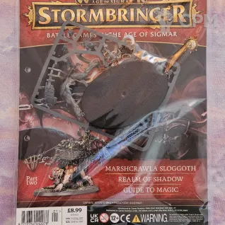 Описание картинки Marshcrawla Sloggoth 1/2, Warhammer Age of Sigmar Stormbringer выпуск 21 от Alexeyplagas по цене 1 000руб | Свободный Рынок Миниатюр - СРМ