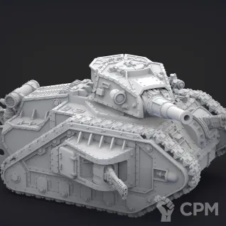 Описание картинки leman russ от Клондайк Моделей  по цене 2 555руб | Свободный Рынок Миниатюр - СРМ