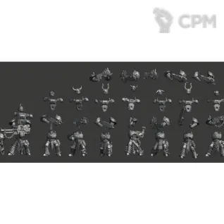 Описание картинки Стартер пак хаоса №1 / Chaos Starter Set №1 от 3D6 по цене 1 000руб | Свободный Рынок Миниатюр - СРМ