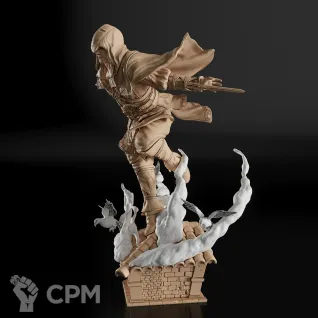 Описание картинки Ezio Фигурка (Assasin's Creed) от GAS3TXD  по цене 3 900руб | Свободный Рынок Миниатюр - СРМ